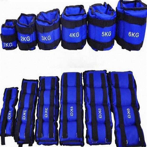 2 Pcs 1Kg Leg Sand Bag Strength Weights Training Sandbag Wraps For Running Fitness Yoga Comfortable Breathable