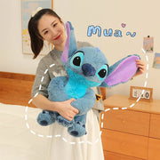 30/45/60/80/110cm Disney Anime Lilo &Stitch Plush Toy Cartoon Cute Angel Stich Animal Peluche Figura Kids Stuffed Plush Toy Gift