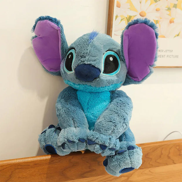 30/45/60/80/110cm Disney Anime Lilo &Stitch Plush Toy Cartoon Cute Angel Stich Animal Peluche Figura Kids Stuffed Plush Toy Gift