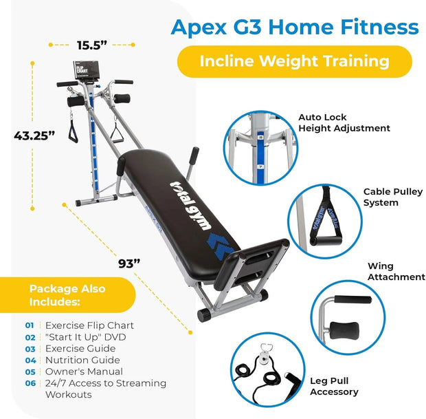 Versatile Indoor Home Gym Workout Total Body Strength Training Fitness Equipment