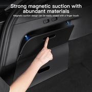 YZ For Tesla Rear 2023 Model Y Trunk Organizer Side Storage Box,Waterproof Odorless Garbage Bins Car Accessories