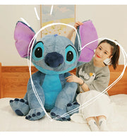 30/45/60/80/110cm Disney Anime Lilo &Stitch Plush Toy Cartoon Cute Angel Stich Animal Peluche Figura Kids Stuffed Plush Toy Gift