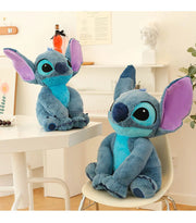 30/45/60/80/110cm Disney Anime Lilo &Stitch Plush Toy Cartoon Cute Angel Stich Animal Peluche Figura Kids Stuffed Plush Toy Gift