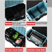 Large Multi-Function Fishing Box Pole Bait Organizer Lure Thickening Storage Box Fishing Accessories Tackle Box Pesca