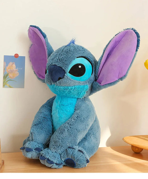 30/45/60/80/110cm Disney Anime Lilo &Stitch Plush Toy Cartoon Cute Angel Stich Animal Peluche Figura Kids Stuffed Plush Toy Gift