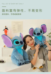 30/45/60/80/110cm Disney Anime Lilo &Stitch Plush Toy Cartoon Cute Angel Stich Animal Peluche Figura Kids Stuffed Plush Toy Gift