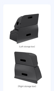 YZ For Tesla Rear 2023 Model Y Trunk Organizer Side Storage Box,Waterproof Odorless Garbage Bins Car Accessories