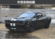 1:24 Dodge Challenger SRT Alloy Sports Car Model Diecasts Metal Toy Vehicles Car Model High Simulation Collection Kids Toy Gift