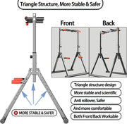 Foldable Power Tower Dip Station Pull Up Bar Station Adjustable Multifunction Fitness Tower Station Training Equipment Home Outd