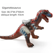 80cm Super Big Dinosaur Model Toys Big Mount T-Rex Brachiosaurus Jurass Soft Puppets Park Dinosaur Worlds Toy for Kids Boys Gift