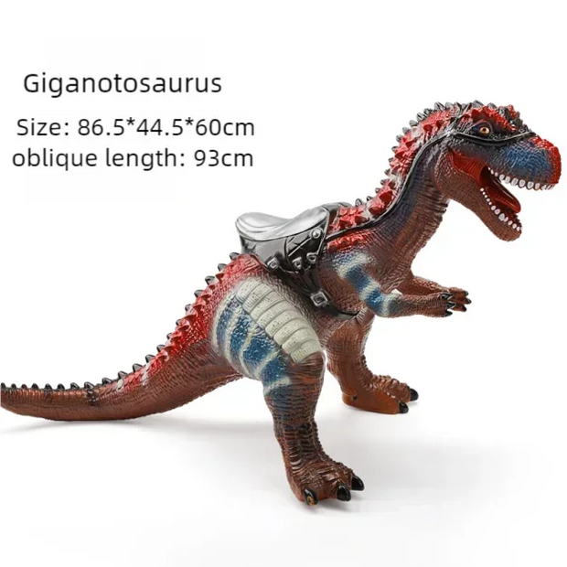 80cm Super Big Dinosaur Model Toys Big Mount T-Rex Brachiosaurus Jurass Soft Puppets Park Dinosaur Worlds Toy for Kids Boys Gift