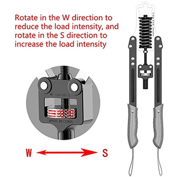 15-75KG  Adjustable Arm Forearm Exerciser Resistance Home Chest Expander Muscle Shoulder Training Fitness Equipment