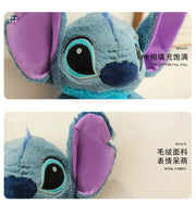 30/45/60/80/110cm Disney Anime Lilo &Stitch Plush Toy Cartoon Cute Angel Stich Animal Peluche Figura Kids Stuffed Plush Toy Gift