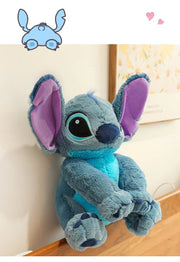 30/45/60/80/110cm Disney Anime Lilo &Stitch Plush Toy Cartoon Cute Angel Stich Animal Peluche Figura Kids Stuffed Plush Toy Gift