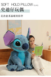 30/45/60/80/110cm Disney Anime Lilo &Stitch Plush Toy Cartoon Cute Angel Stich Animal Peluche Figura Kids Stuffed Plush Toy Gift