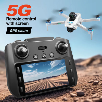 2024 S159 GPS PRO Drone 5G 8K HD Aerial Photography Dual-Camera Dron with Screen Omnidirectional Obstacle Avoidance Drone RC Toy