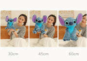 30/45/60/80/110cm Disney Anime Lilo &Stitch Plush Toy Cartoon Cute Angel Stich Animal Peluche Figura Kids Stuffed Plush Toy Gift